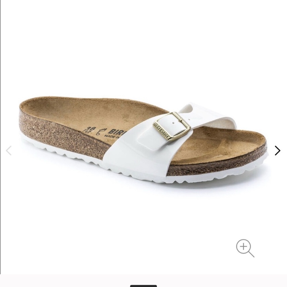 Birkenstock Madrid White Sandals